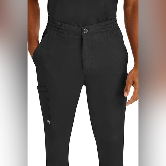 HH-Works Healing Hands Men's Ryan Multi-Pocket Cargo Scrub Pant - Picture 3 of 8